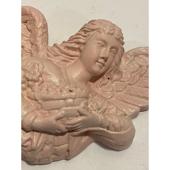 Magestic Hanging Pink Angel, Valentines Day Decor, Catch-all Dish, Religious - Picture 2 of 8